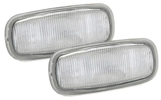 Seitenblinker Set in Weiß für Audi A2 A3 A4 A6 A8 TT weiße Blinker links rechts