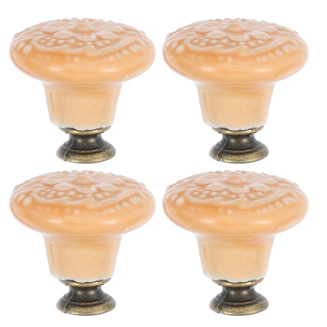 4 Pcs Zinc Alloy Drawer Handle Bathroom Cupboard Handles Furniture Knobs