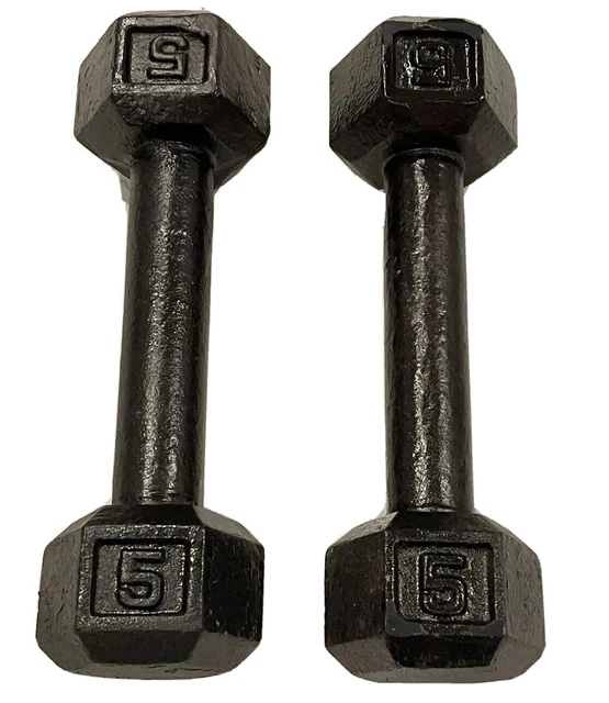 5 lb top free weights