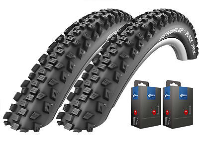 2x Schwalbe Black Jack COPERTONE BICICLETTA 16" 18" 20" 24" 26" con tubo selezionabile 