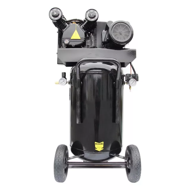 7Cfm Portable Electric Vertical Air Compressor 24 Gallons Tank 2Hp 110V/220V