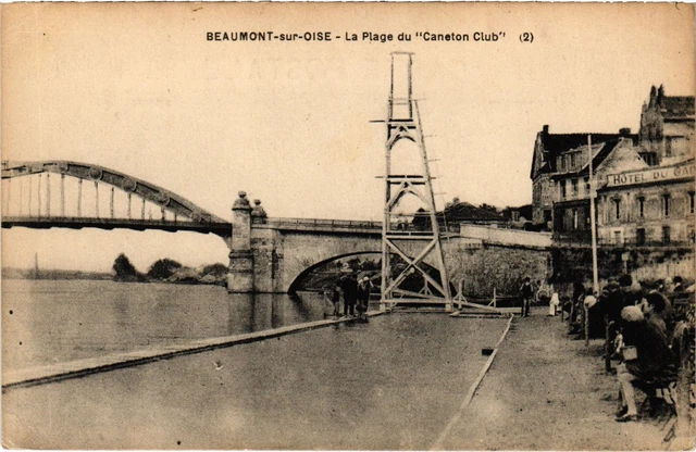 CPA Beaumont s Oise La Plage du Caneton Club FRANCE (1309462)