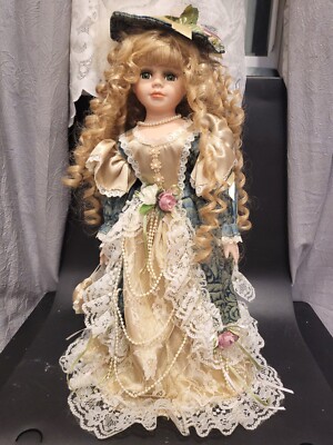 The  Emerald Doll Collection  Porcelain Doll  16