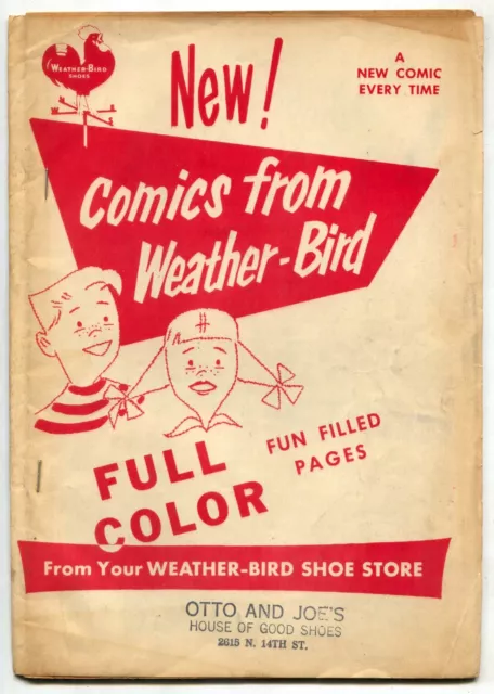 Frank Meriwell at Yale - Weather-Bird Shoe Store Promo Comic