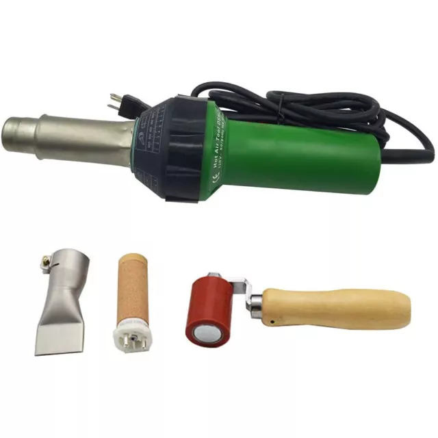 Hot Air Gun Welding Torch 1600W Heat Gun Plastic Welder Roofing Welder Kits