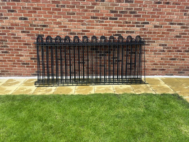 Ulk Railing CAST IRON RAILING section Railings Cast / steel Railing Fence Railing ...
