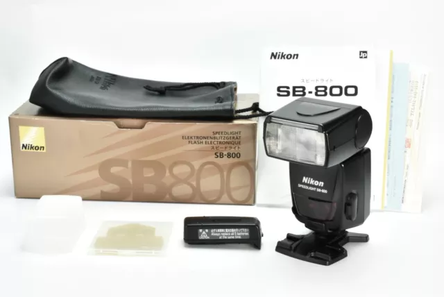 [MINT in Box Case Manual] Nikon Speedlight SB-800 Flash From JAPAN EF‐325