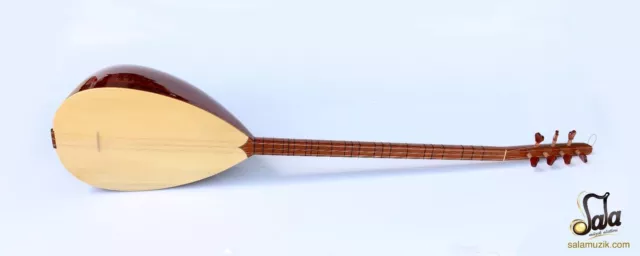 Turkish Professional Long Neck Juniper Baglama Saz For Sale MSL-105-2