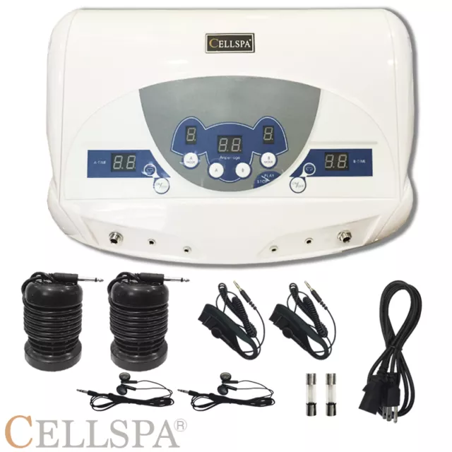 #1 TOP USA BRAND Cell Spa® DUAL CHI IONIC ION DETOX MACHINE FOOT BATH SPA MP3