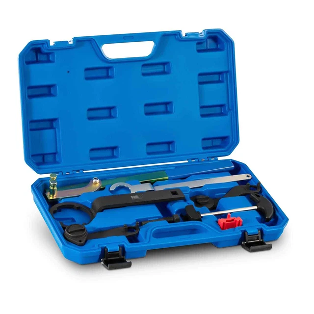 Kit Outils Calage Distribution Pour VW, Audi, Seat, Skoda – Compatible Moteurs 1.4 1.6 2.0 TDI CR EA288 – Références T10264, T10265, T10490, T10051, 3359, T10060A – Boîte Rangement