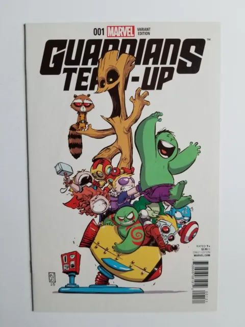 Guardians Team-Up #1 (2015 Marvel Comics) Skottie Young Variant Cover ~ VF/NM