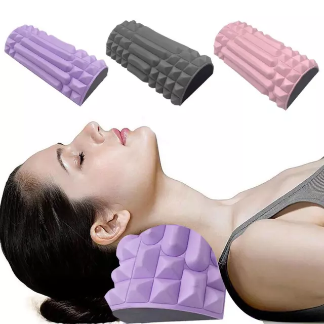 Oreiller dispositif traction chiropratique cervicale massage du cou le soul Z3N8 2