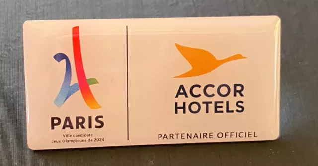 Paris 2024 Accor Hotels Olympic Sponsor Bid Pin.webp