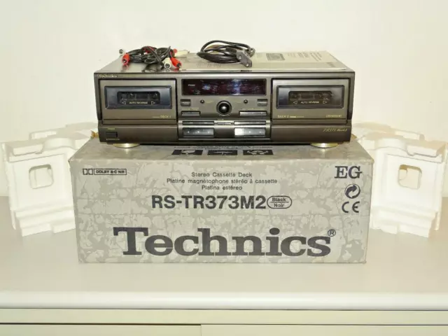 Technics RS-TR373 M2 High-End Kassettendeck in OVP, sehr gepflegt, 2J. Garantie