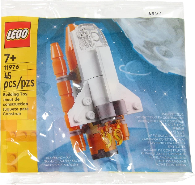 LEGO Explorer 11976 - Space Shuttle Polybag NEW & ORIGINAL PACKAGING LEGO Explorer 11976 - Space Shuttle Polybag NEW & ORIGINAL PACKAGING