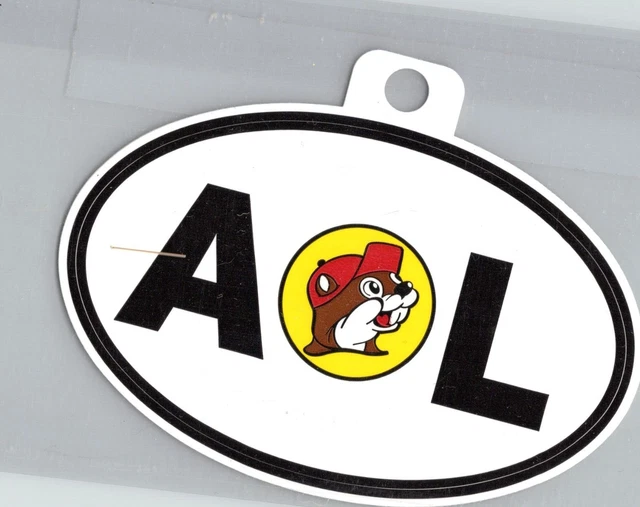 BUC-EE'S STICKER ADVERTISING Logo - Logo, AL - Alabama 2.75 x 4.25 Oval ...