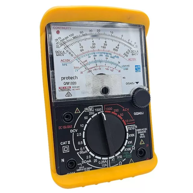 Protech Analogue Movement Multimeter QM1020