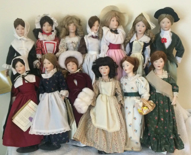 FRANKLIN PORCELAIN DOLLS 