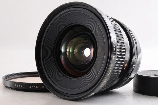 【Rare ''O''Mark NEAR MINT+】CANON FD 20mm F2.8 S.S.C SSC Wide Angle MF Lens...
