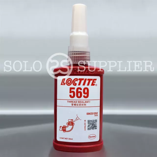 Loctite 569 High Strength Thread Sealant 50ml