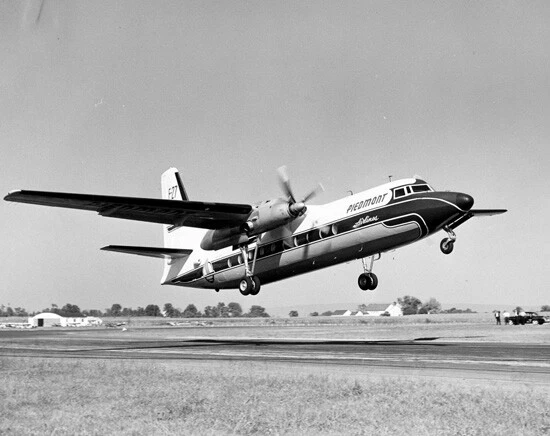 Piedmont Airlines Fokker F-27 ((8.5"x11")) Print