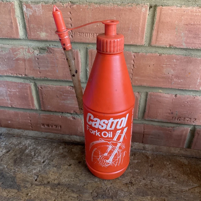 Retro Castrol VINTAGE CASTROL FOLK Oil Plastic Bottle £19.99 - PicClick UK