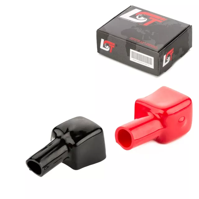 Set Gomma Polo Batterie Cappelli Copertoni Negativo Positivo Rosso per