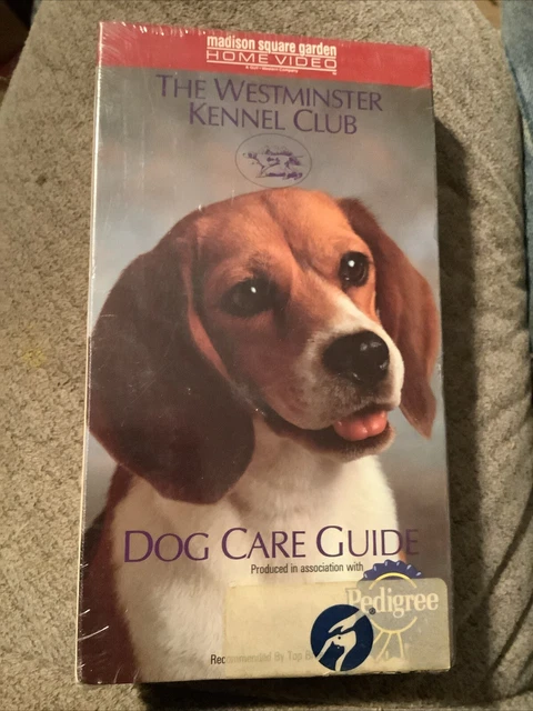 THE WESTMINSTER KENNEL Club Dog Care Guide VHS 1989 Pedigree . Brand ...