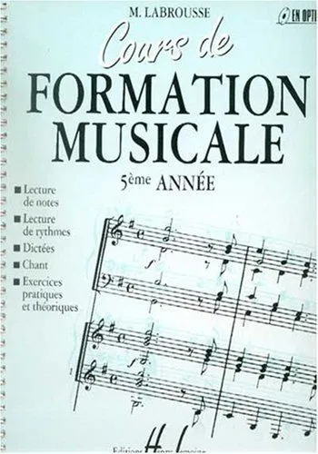 Cours de formation musicale Volume 5 [Partition] Labrousse, Marguerite