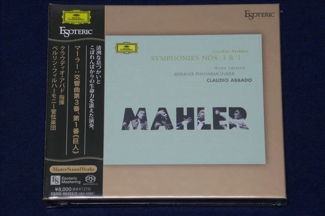 Esoteric Sacd Disc Set Mahler Symphony No. Giant Claudio Conducted By Abbado