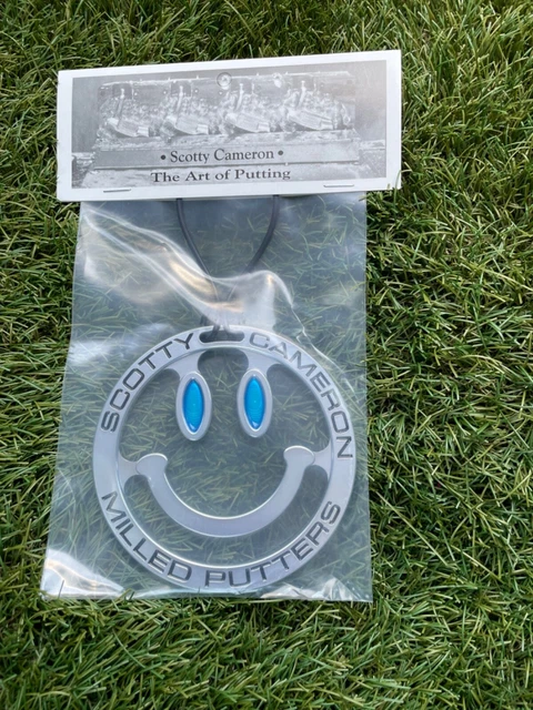 Scotty Cameron Smiley Bag tag SCOTTY CAMERON GALLERY Exclusive SC