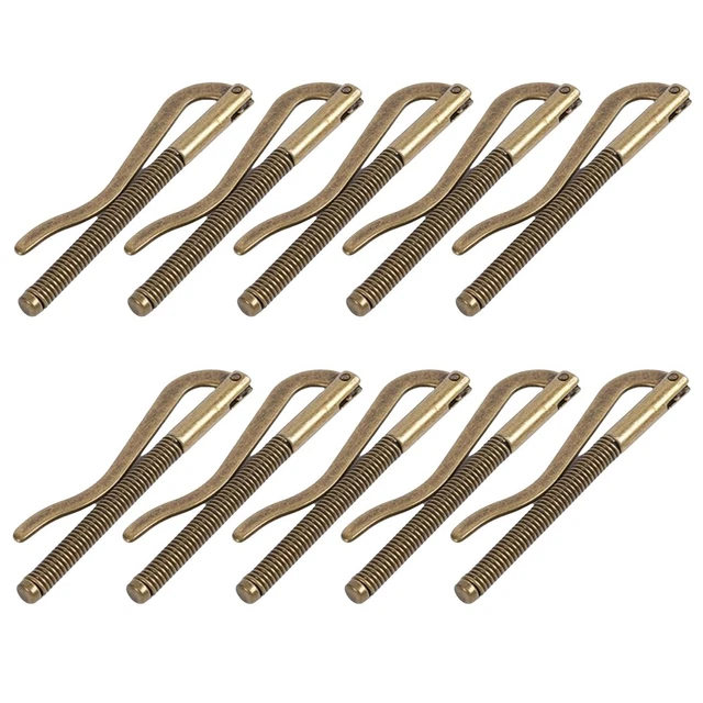 Pince à Monnaie Pour Portefeuille - Lot De 5 Ressorts M - Neuf