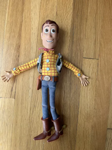 DISNEY TOY STORY 4 Woody Pull String Talking 16 Doll Bonnie No Hat $19.99  - PicClick