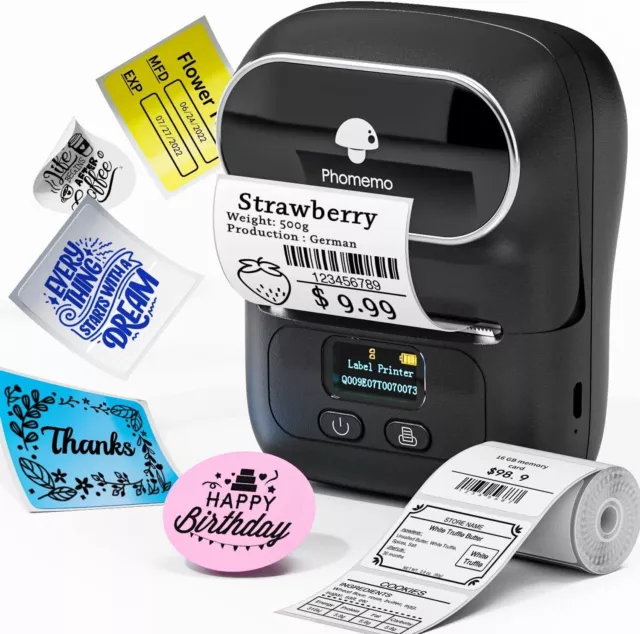 Stampante per adesivi per macchine per la produzione di etichette