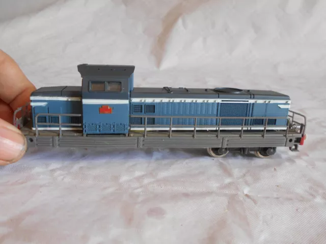 Jouef SNCF French railways Diesel Shunter BB 65012 body shell and bogie 3