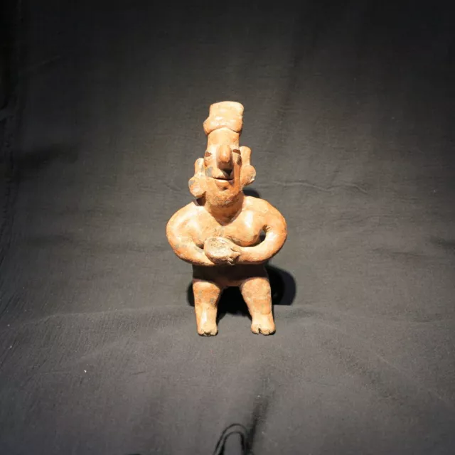 300BCE-200 CE Nayarit Pre-Columbian figure terracotta Mexico