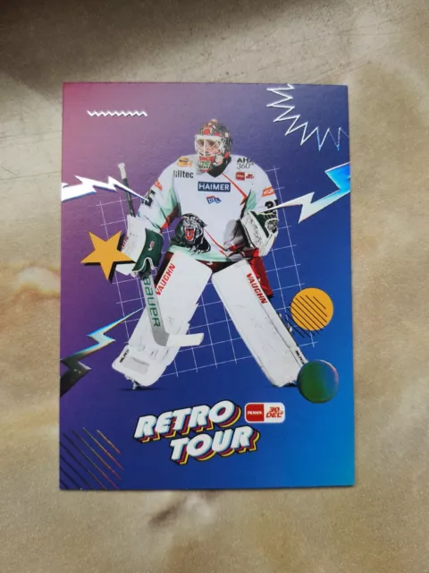 DEL Playercard 2023-24 UPDATE. RETRO TOUR: M. Keller (Augsburger Panther)