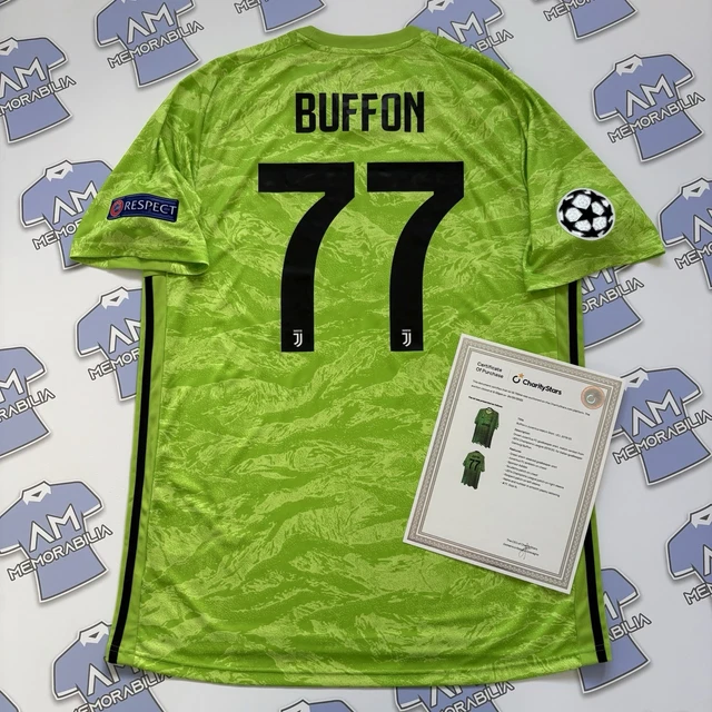 JUVENTUS BUFFON 77 shirts kit ユニフォーム Extremely Rare Juventus