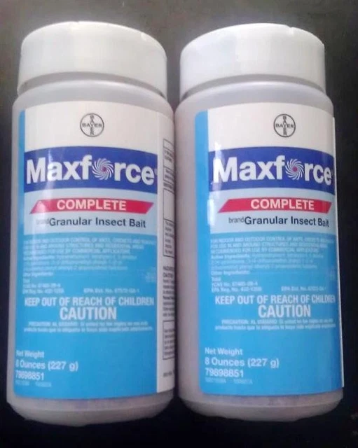 16 OZ MAXFORCE Complete Pest Insect Granular Bait Control Ant Roach