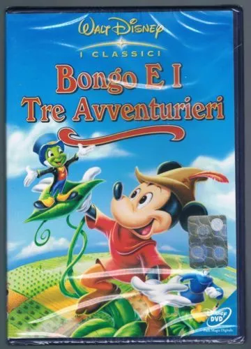 dvd nuovo sigil. film Bongo E I Tre Avventurieri Classici Disney vers italiana