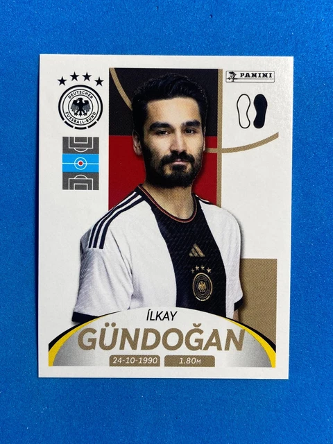 Topps UEFA EURO 24 EM 2024 Sticker - Gündogan grün