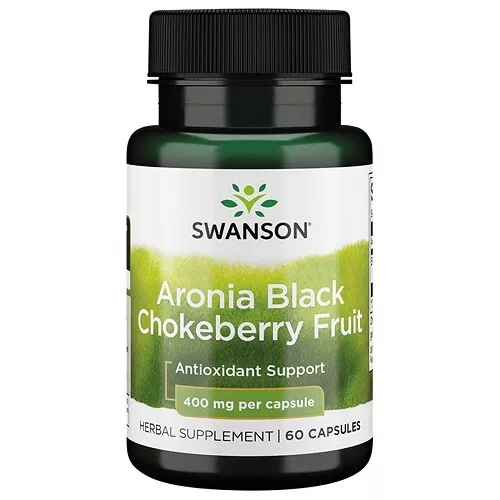 Aronia Chokeberry 400mg 60 Capsules | Cardiovascular Health Blood Pressure