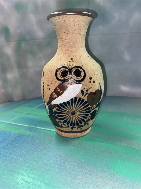 Vintage Signed J.Mora E X. Tanaka Mexico Stoneware