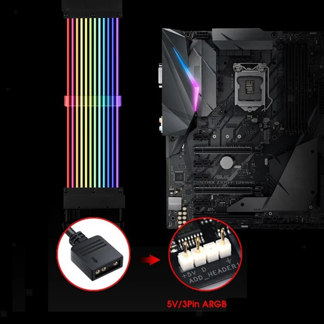 Cable Free Gpu GPU CABLE GPU Extension Lian Li Strimer Sleeve Cable RGB Cable Supply £ ...