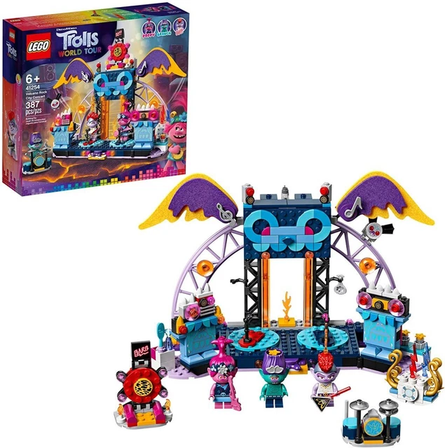 LEGO® Trolls World Tour 41254 Volcano Rock City Concert