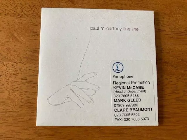 Paul McCartney - Fine Line (promo CD single) 2005