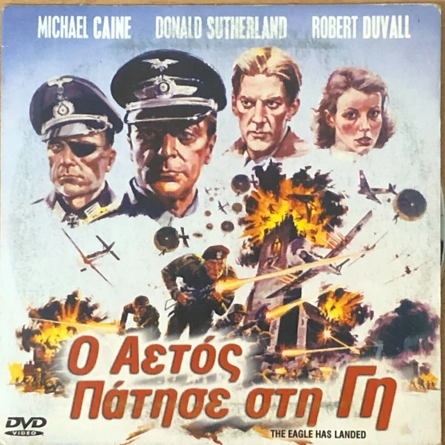 The Eagle Has Landed DVD - Thrilling War Movie with Michael Caine, 1976, PAL