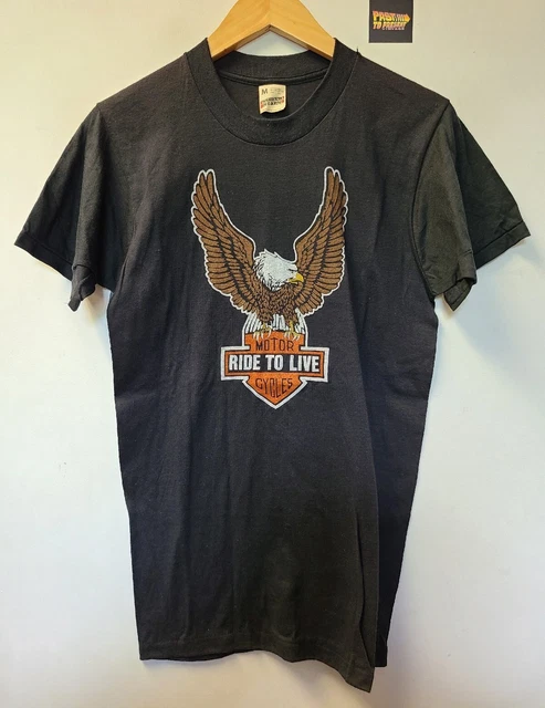 80s harley davidson t shirt