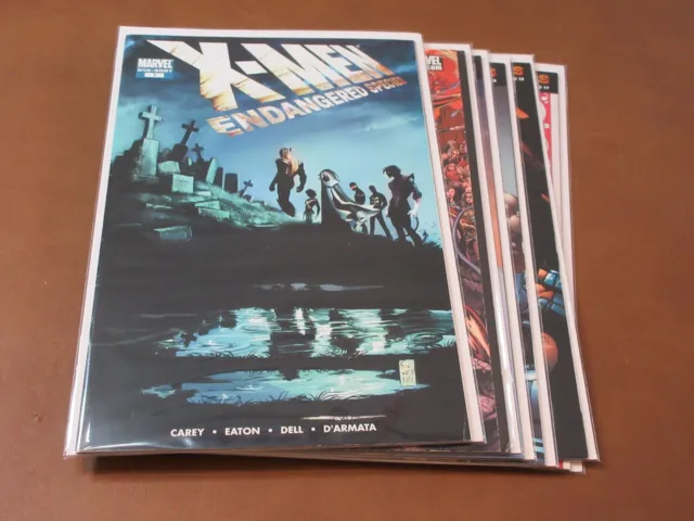 X-Men #200 - 204 Plus Endangered Species Os Fn-Vf Humberto Ramos Rogue Iceman