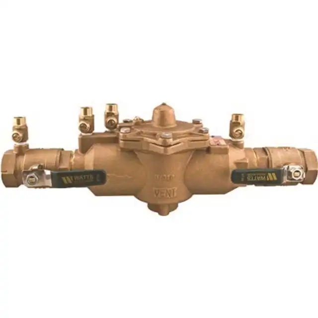 1 in. FIP Brass Reduced Pressure Zone Assembly Lead Free Cast Copper Silicon All